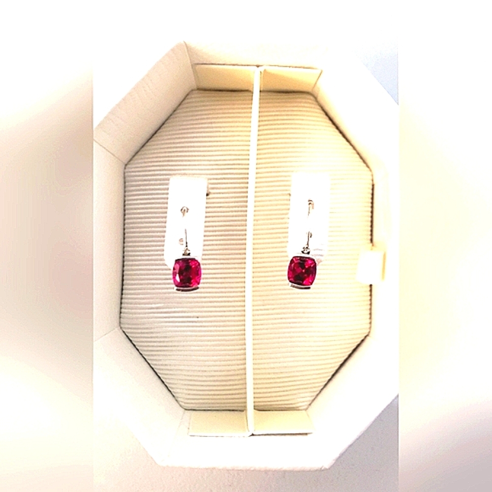 Birthstone Earrings - Ruby